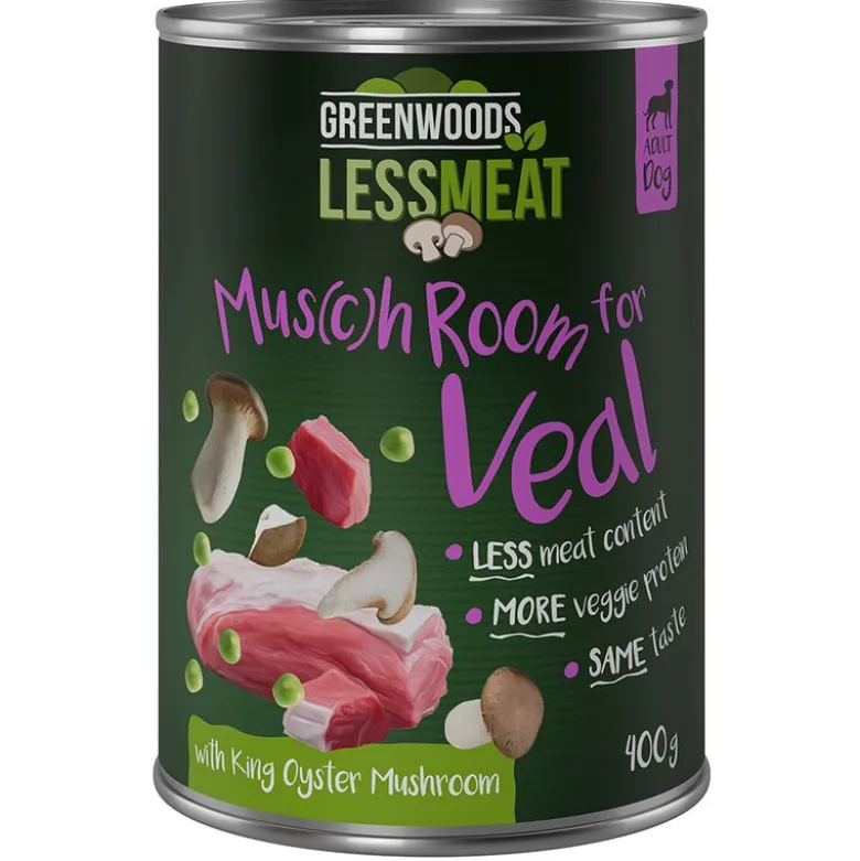 Økonomipakke: 24 x 400 g Greenwoods Less Meat