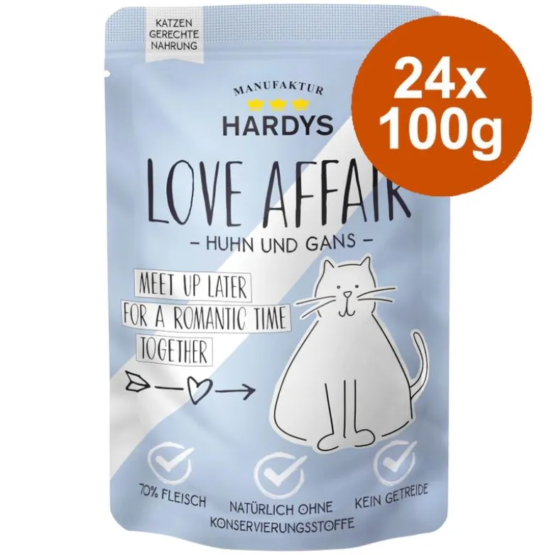 Økonomipakke: 24 x 100 g Hardys LOVE AFFAIR