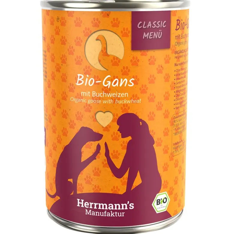 Økonomipakke: 24 x 400 g Herrmann's Øko-Menu Classic