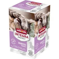 Økonomipakke: 24 x 100 g Integra Protect Adult Diabetes bakke