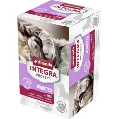 Økonomipakke: 24 x 100 g Integra Protect Adult Diabetes bakke