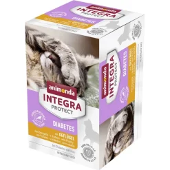 Økonomipakke: 24 x 100 g Integra Protect Adult Diabetes bakke
