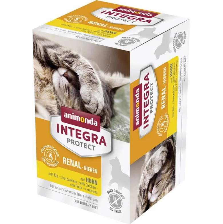 Økonomipakke: 24 x 100 g Integra Protect Adult Renal bakke