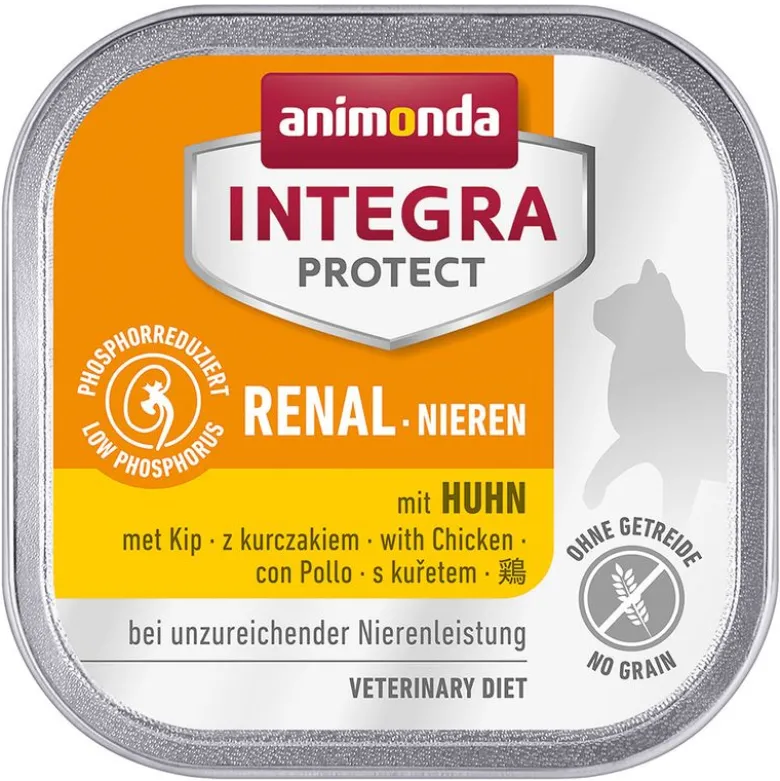 Økonomipakke: 24 x 100 g Integra Protect Adult Renal bakke