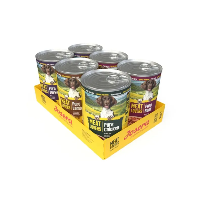 Økonomipakke: 12 x 800 g Josera Meatlovers Pure