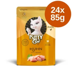 Økonomipakke: 24 x 85 g KITTY Cat Adult Pâté