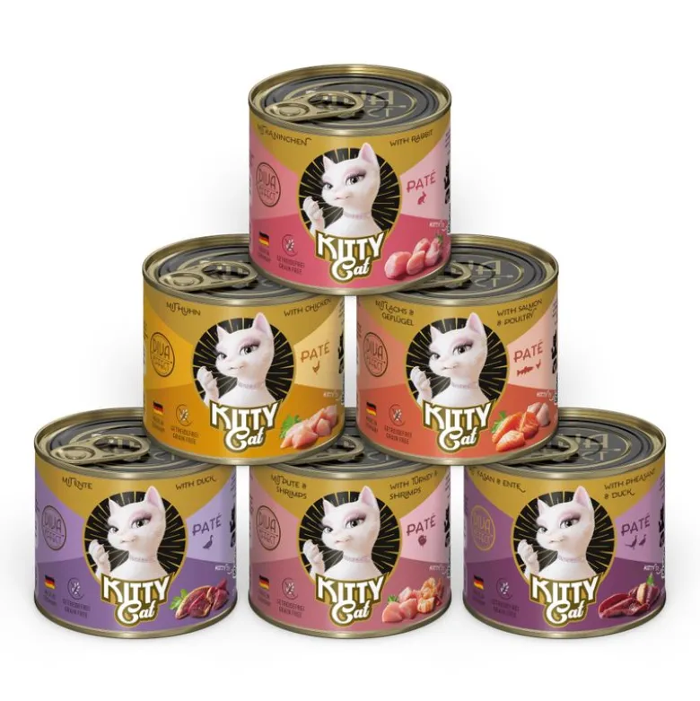Økonomipakke: 24 x 200 g KITTY Cat Adult Pâté