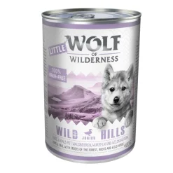 Økonomipakke: 12 x 400 g Little Wolf of Wilderness