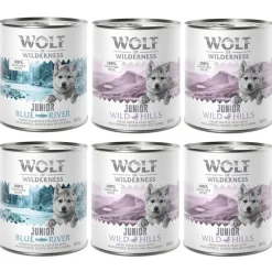 Økonomipakke: 12 x 800 g Little Wolf of Wilderness