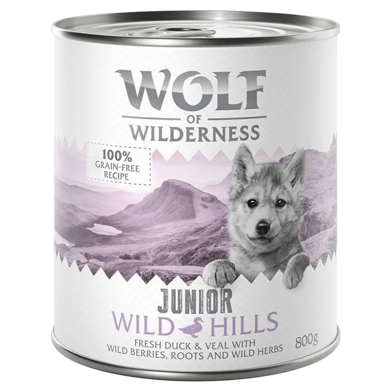 Økonomipakke: 24 x 800 g Little Wolf of Wilderness