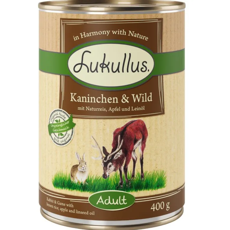 Økonomipakke: 24 x 400 g Lukullus Adult