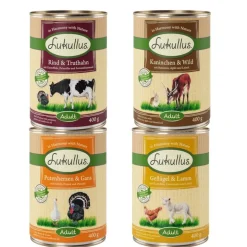 Økonomipakke: 24 x 400 g Lukullus Adult