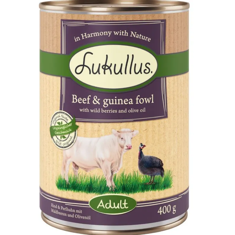 Økonomipakke: 24 x 400 g Lukullus Adult