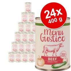 Økonomipakke: 24 x 400 g Lukullus "Menu Gustico"