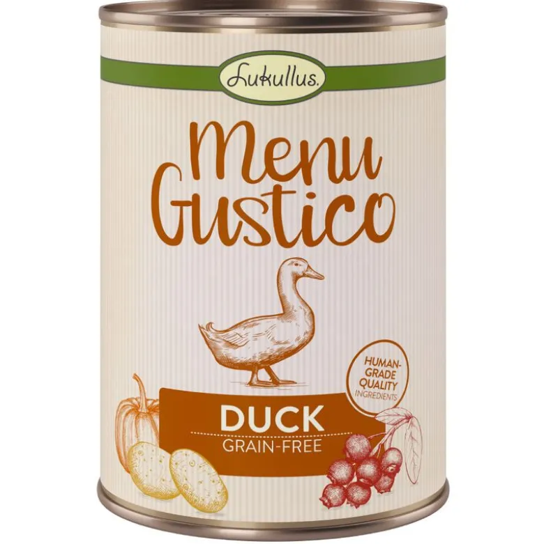 Økonomipakke: 24 x 400 g Lukullus "Menu Gustico"