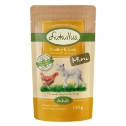 Økonomipakke: 48 x 150 g Lukullus Naturkost Mini portionsposer