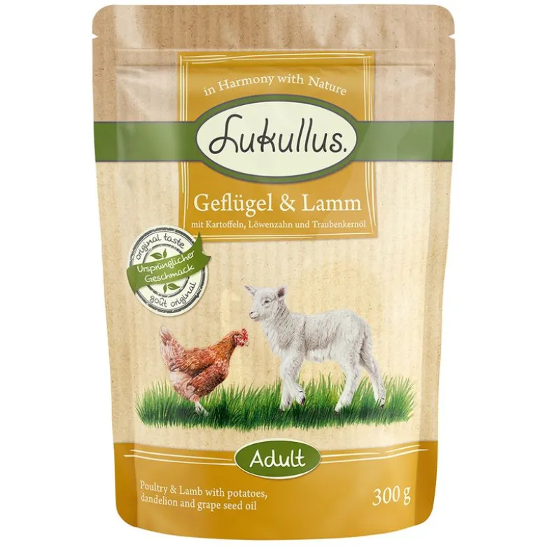 Økonomipakke: 48 x 300 g Lukullus Poser