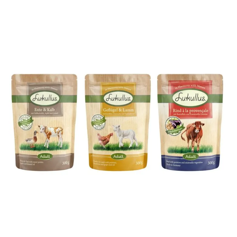 Økonomipakke: 48 x 300 g Lukullus Poser