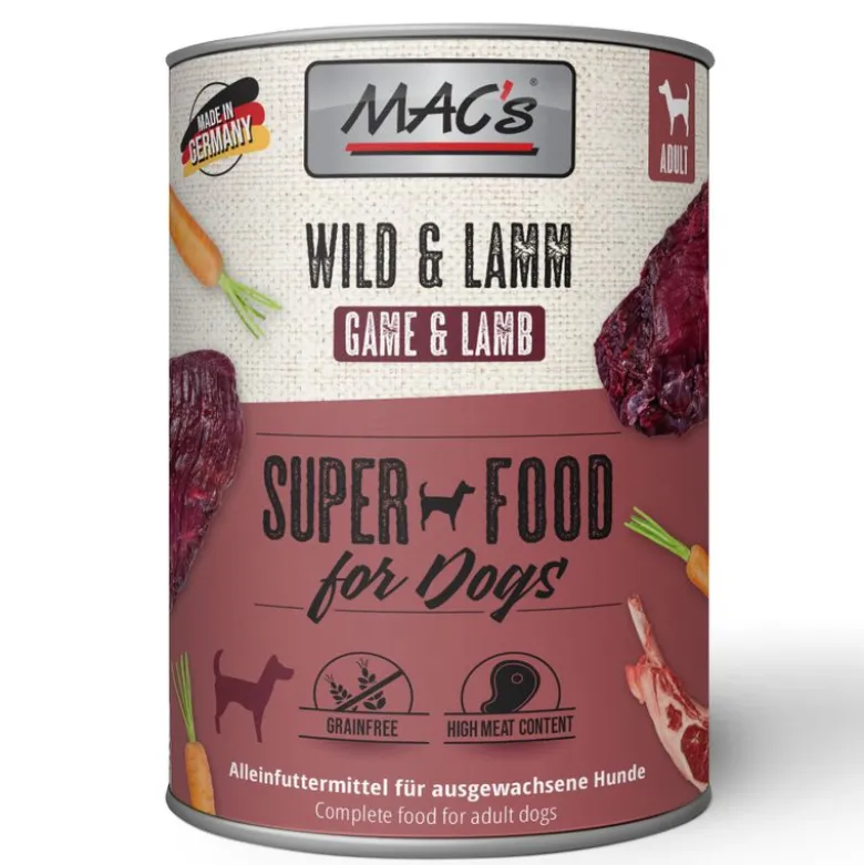 Økonomipakke: 24 x 800 g MAC's Adult