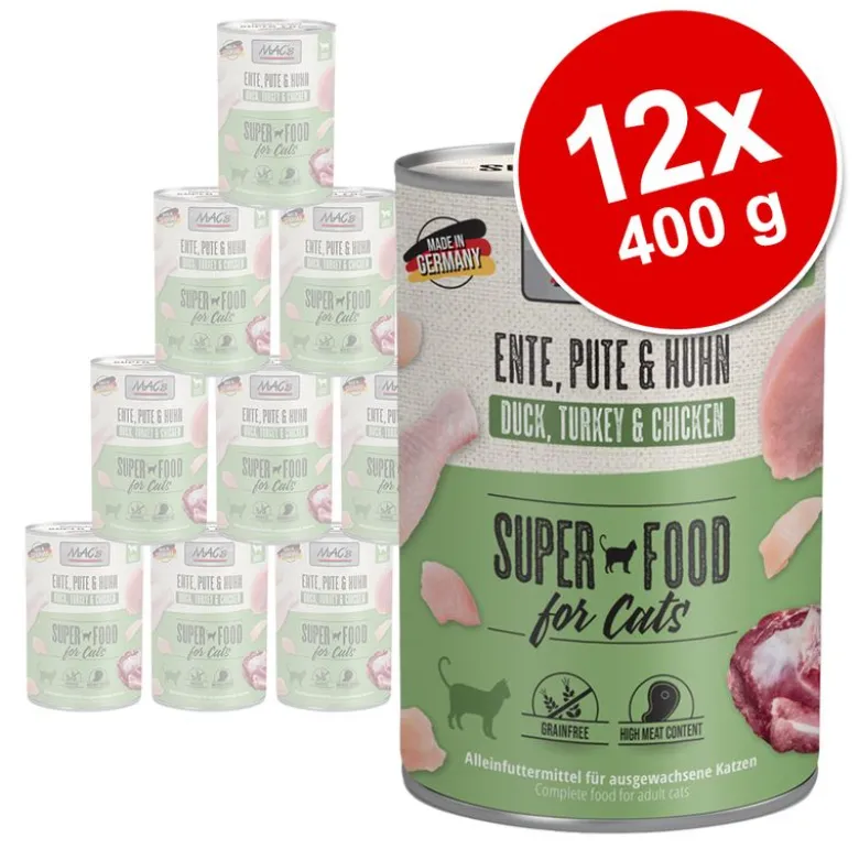 Økonomipakke: 12 x 400 g MAC's Cat