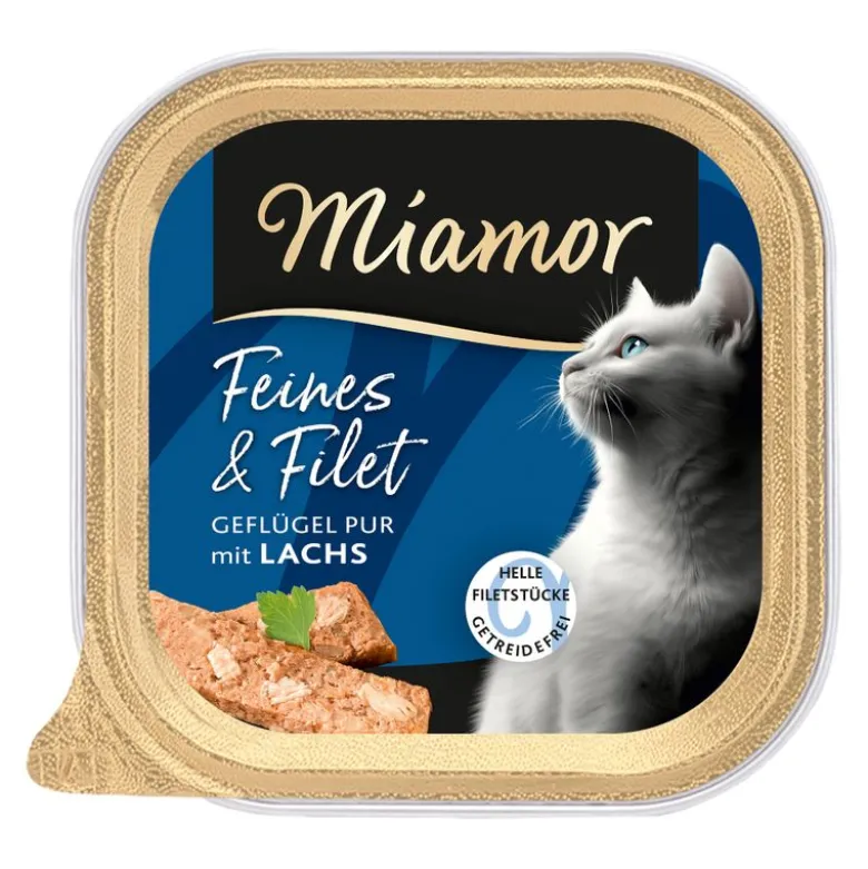 Økonomipakke: 32 x 100 g Miamor Feine & Filet