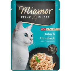 Økonomipakke: 24 x 100 g Miamor Fine Fileter i sauce