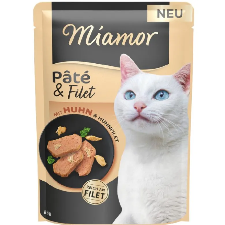 Økonomipakke: 30 x 85 g Miamor Pâté & Filet