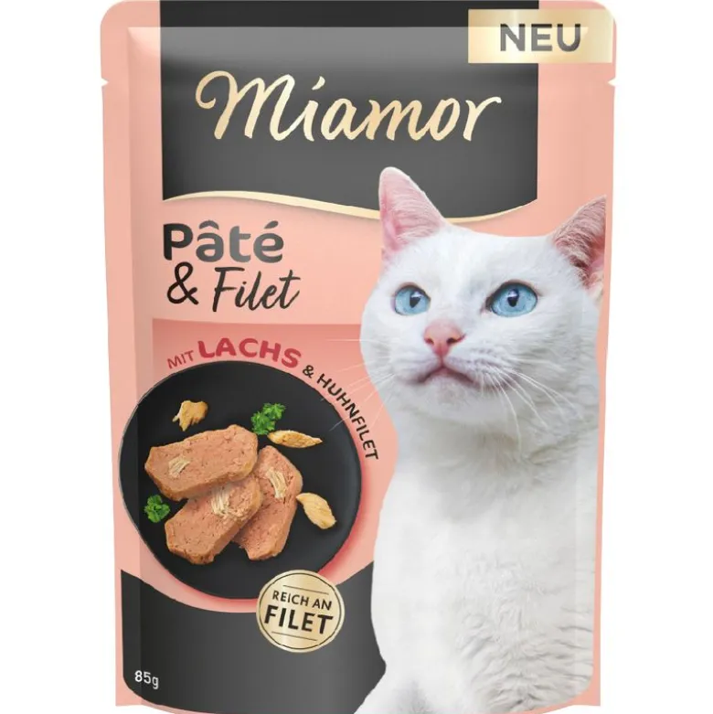 Økonomipakke: 30 x 85 g Miamor Pâté & Filet