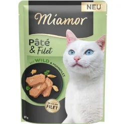 Økonomipakke: 30 x 85 g Miamor Pâté & Filet