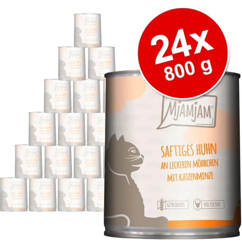 Økonomipakke: 24 x 800 g MjAMjAM