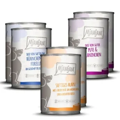 Økonomipakke: 24 x 400 g MjAMjAM Adult Hund