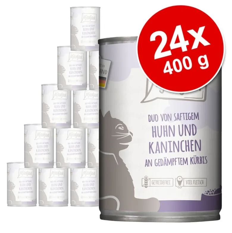 Økonomipakke: 24 x 400 g MjAMjAM Duo