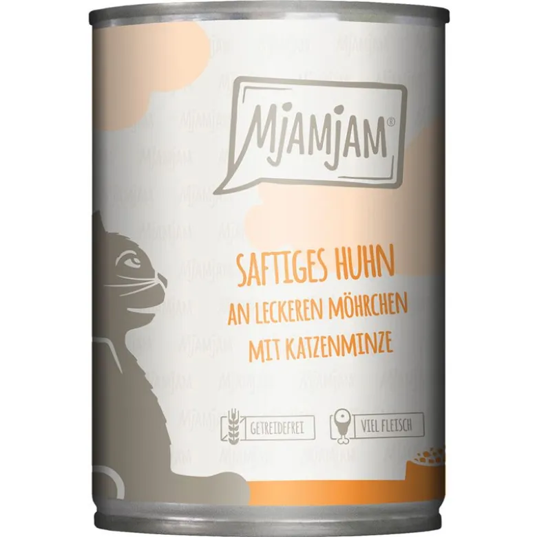 Økonomipakke: 24 x 400 g MjAMjAM kattefoder