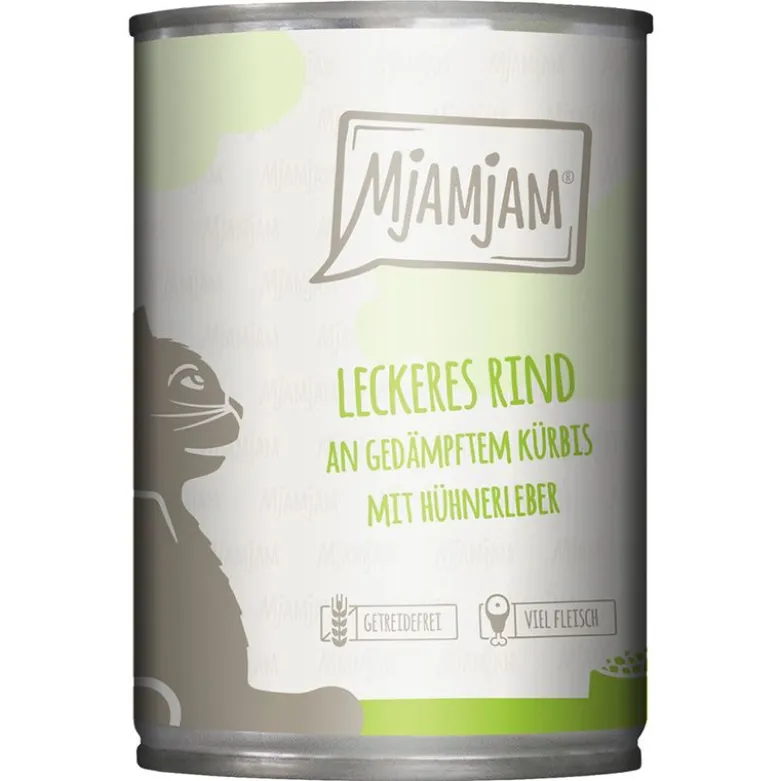 Økonomipakke: 24 x 400 g MjAMjAM kattefoder