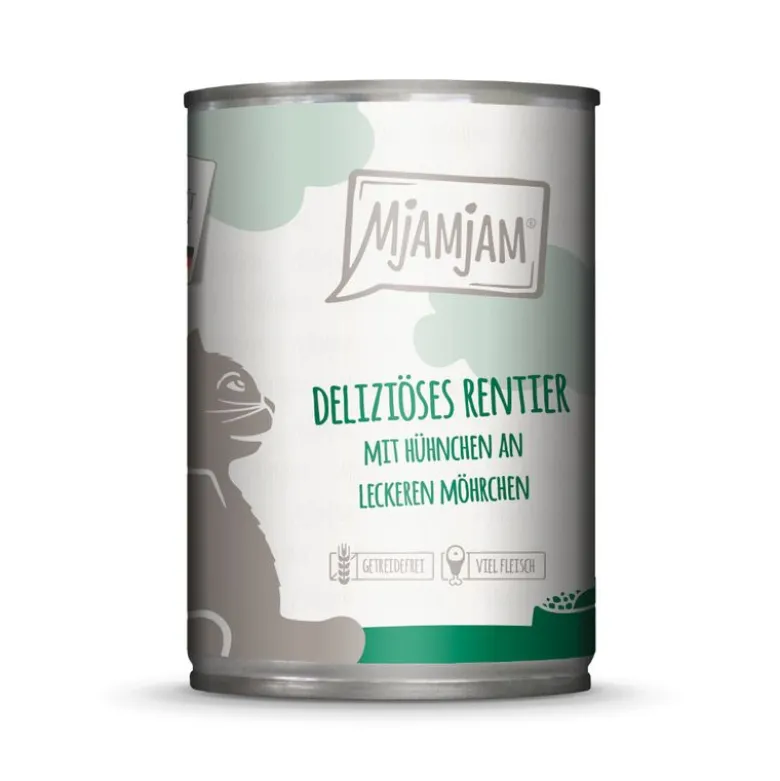 Økonomipakke: 24 x 400 g MjAMjAM kattefoder