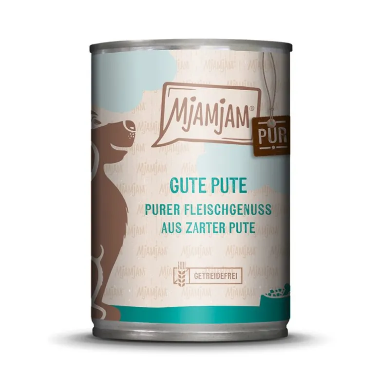 Økonomipakke: 12 x 400 g MjAMjAM Ren Kødnydelse