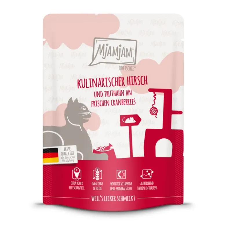 Økonomipakke: 24 x 300 g MjAMjAM Squeeze