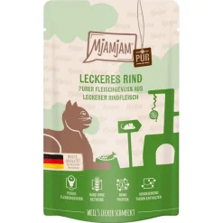 Økonomipakke: 24 x 125 g MjAMjAM Squeeze Pure Meat Delight
