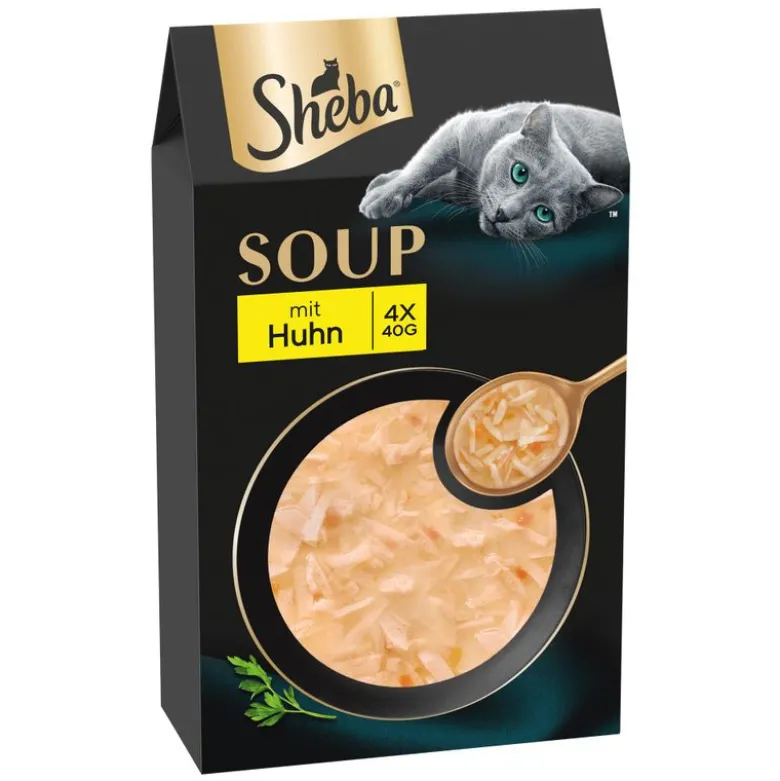 Økonomipakke: 80 x 40 g Multipack Sheba Classic Soup portionsposer
