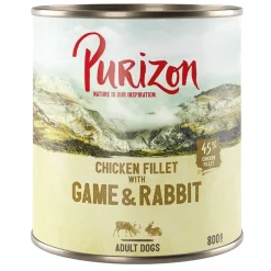 Økonomipakke: 24 x 800 g Purizon Adult