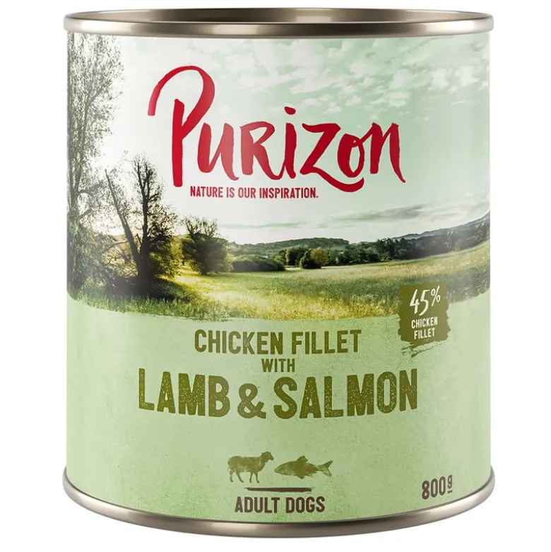 Økonomipakke: 12 x 800 g Purizon Adult