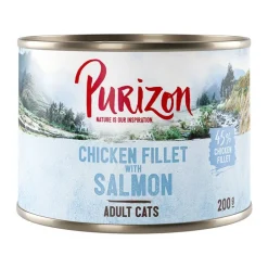 Økonomipakke: 24 x 200 g Purizon Adult