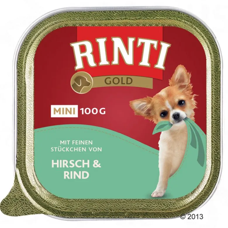Økonomipakke: 48 x 100 g RINTI Gold Mini