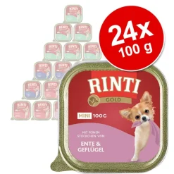 Økonomipakke: 24 x 100 g RINTI Gold Mini
