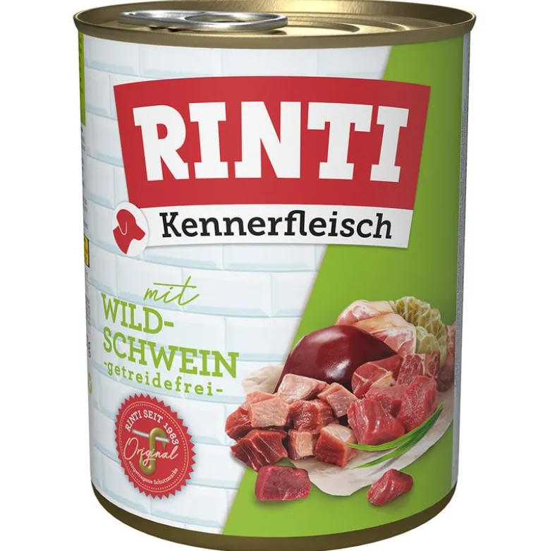 Økonomipakke: 24 x 800g RINTI Kennerfleisch