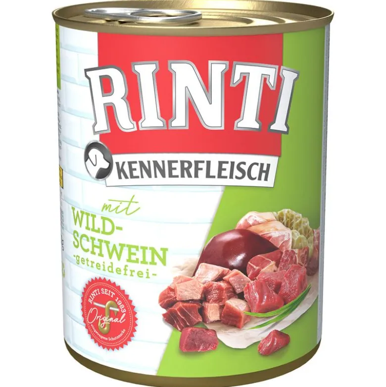 Økonomipakke: 24 x 800g RINTI Kennerfleisch