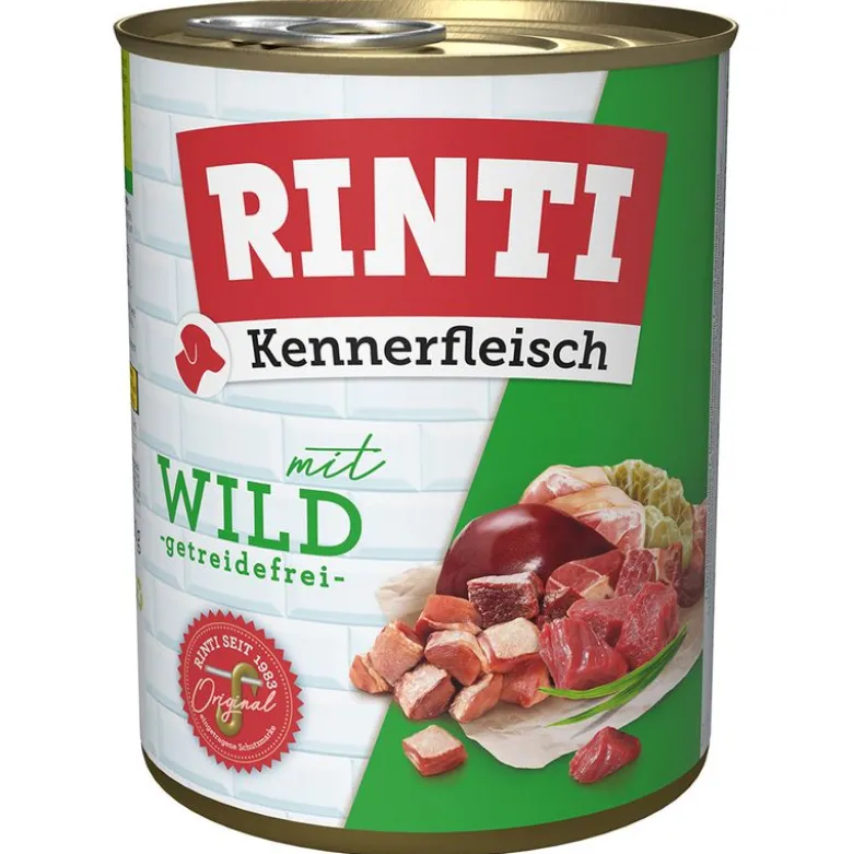Økonomipakke: 24 x 800g RINTI Kennerfleisch