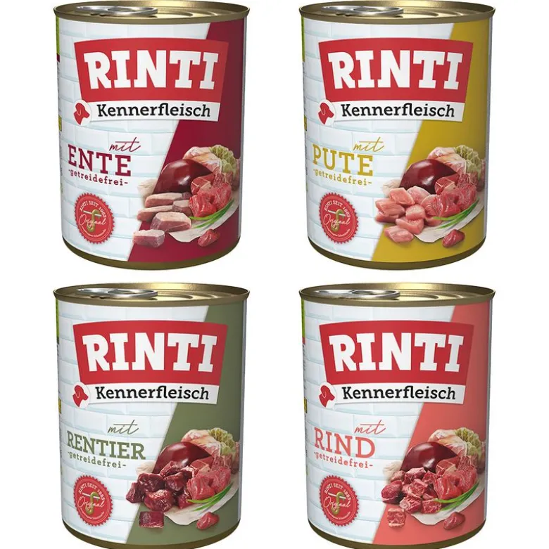 Økonomipakke: 12 x 800 g RINTI Kennerfleisch