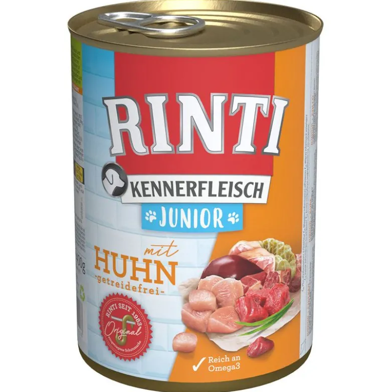 Økonomipakke: 24 x 400 g RINTI Kennerfleisch