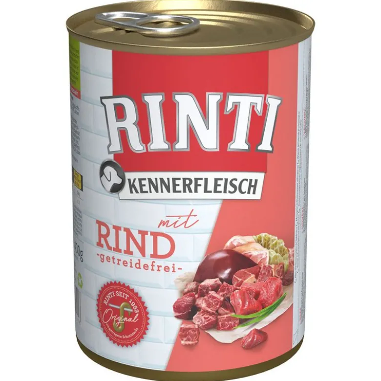 Økonomipakke: 24 x 400 g RINTI Kennerfleisch